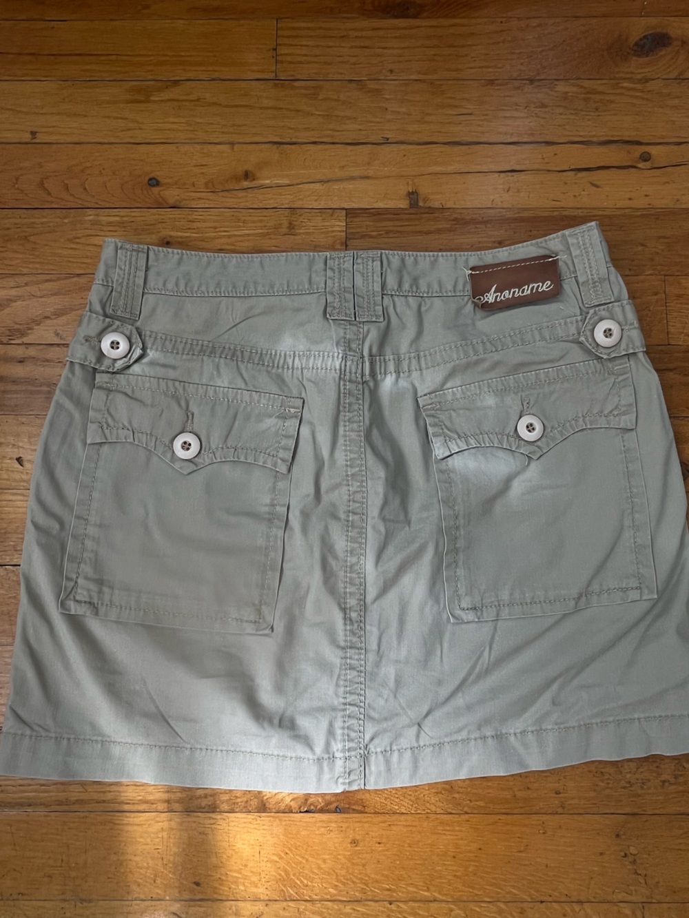 Vintage Cargo Utility Mini Skirt